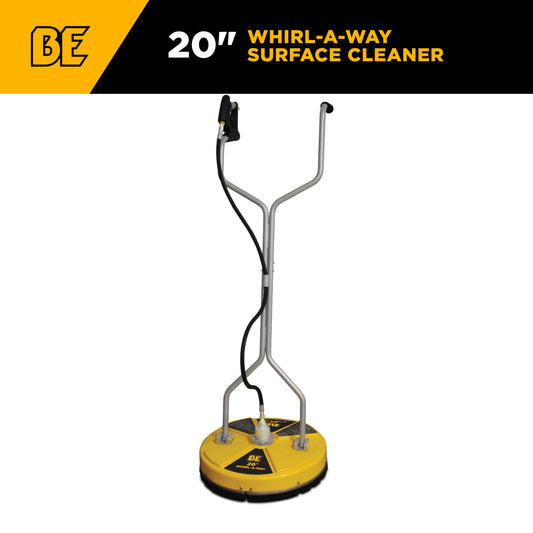 20" Whirl-A-Way Commercial Pressure Washer Surface Cleaner