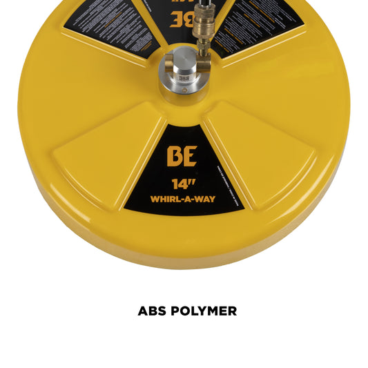 14" Whirl-A-Way Commercial Pressure Washer Surface Cleaner