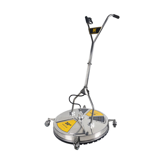 30" Whirl-A-Way Stainless Steel Commercial Pressure Washer Surface Cleaner for Hot/Cold Water
