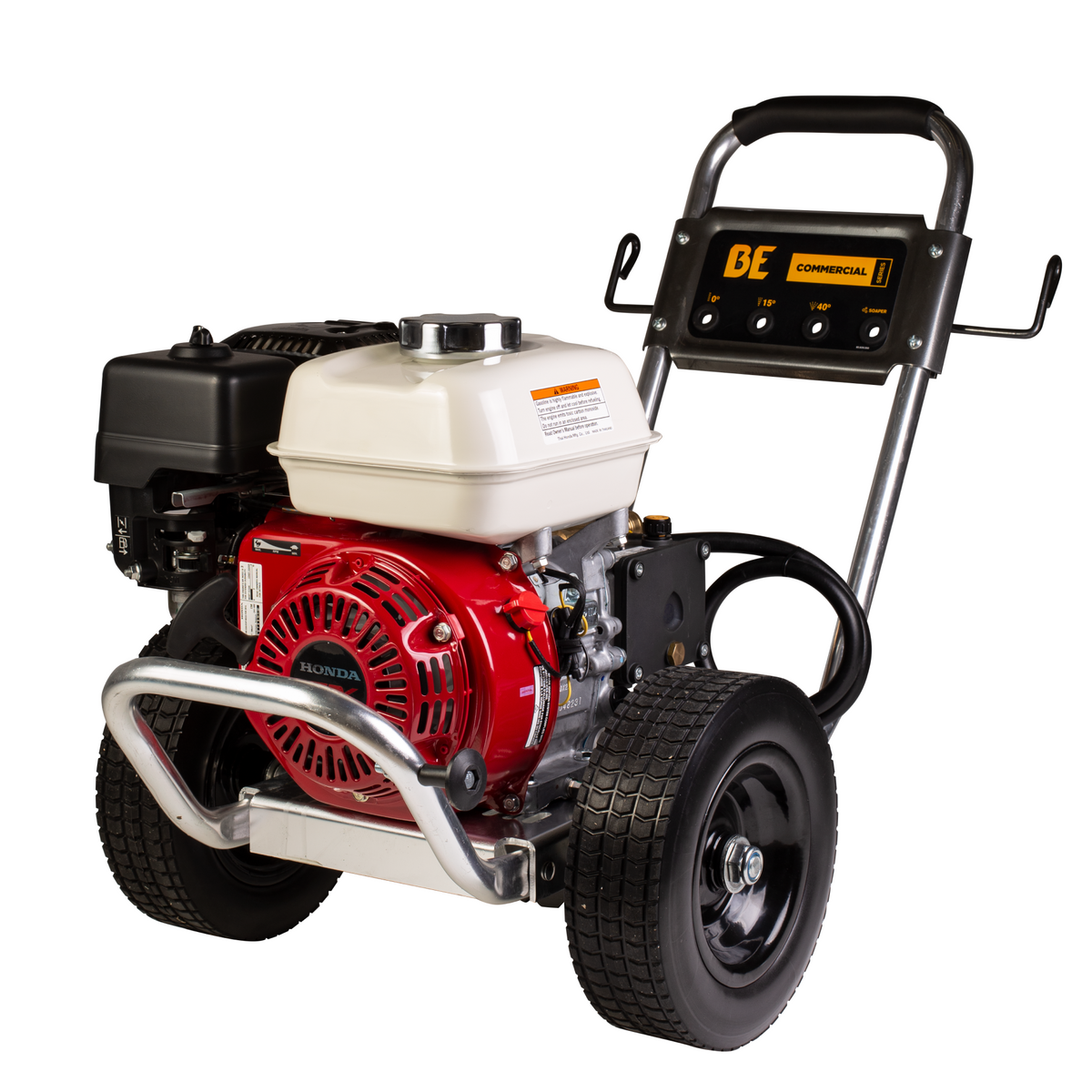 3100 PSI 3.1GPM Cold Water Gas Pressure Washer Honda GX200 and CP Triplex Pump on Aluminum Frame