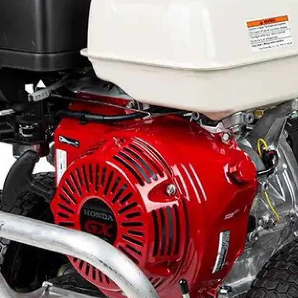 3100 PSI 3.1GPM Cold Water Gas Pressure Washer Honda GX200 and General Triplex Pump on Aluminum Frame