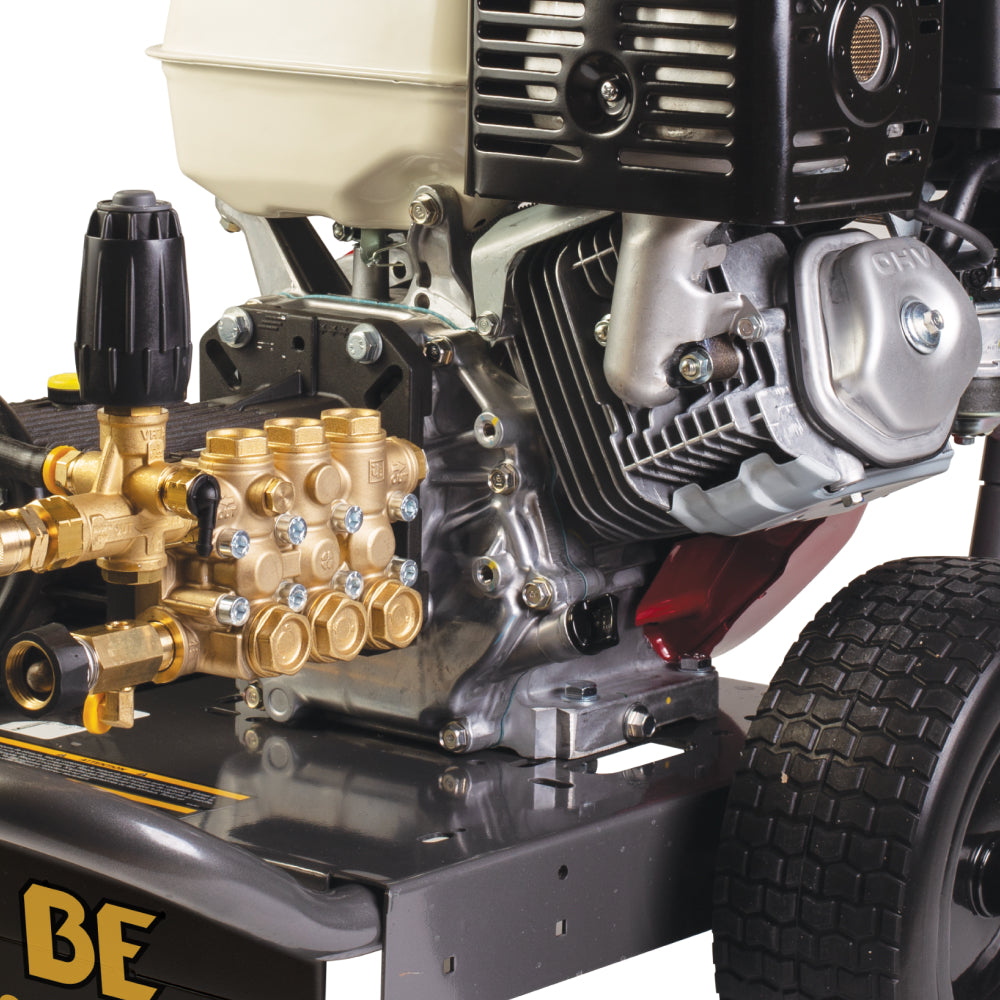 4200 PSI 4.2 GPM Cold Water Gas Pressure Washer Honda GX390 Engine and General Triplex External Unloader Pump