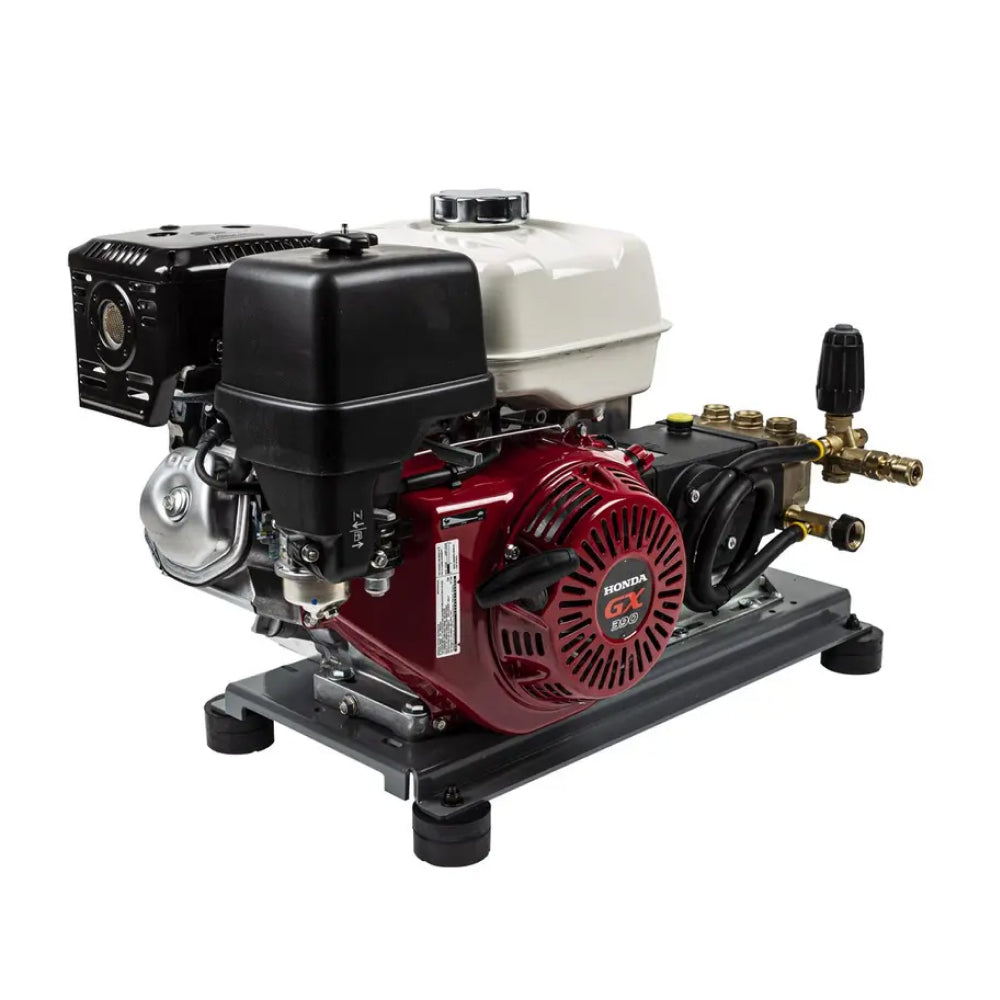 4200PSI 4.2GPM Cold Water Gas Pressure Washer Honda GX390, Belt Drive, General Triplex Pump, Mount Truck or Trailer