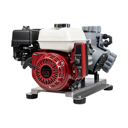 300 PSI 11 GPM Gas Direct Drive Commercial Mobile Soft Wash System with Electric Start