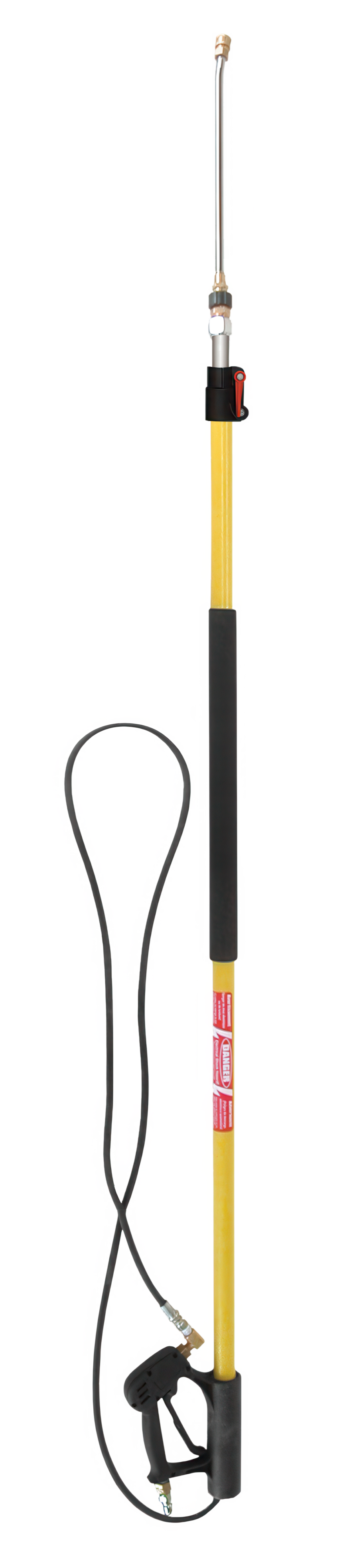 12' Telescoping Wand, includes lever locks, gun, wand and hose