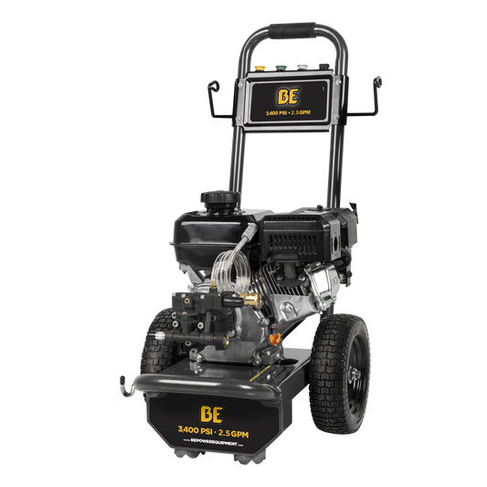 3400PSI 2.5GPM Cold Water Gas Pressure Washer Powerease 223CC Engine and CP Axial Pump
