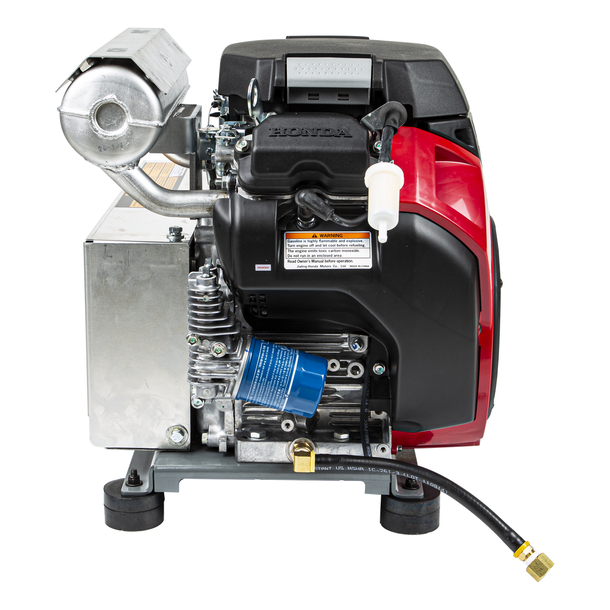 4000 PSI 8.2 GPM Cold Water Gas Pressure Washer Honda GX690 Electric Start, Belt Drive, General Triplex Pump, Mount Truck or 