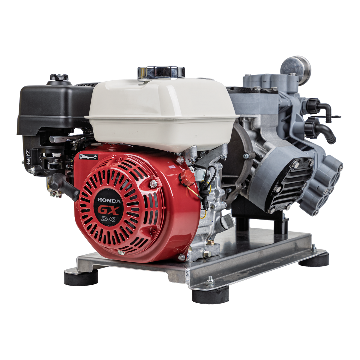 300 PSI 11 GPM Gas Direct Drive Commercial Mobile Soft Wash System