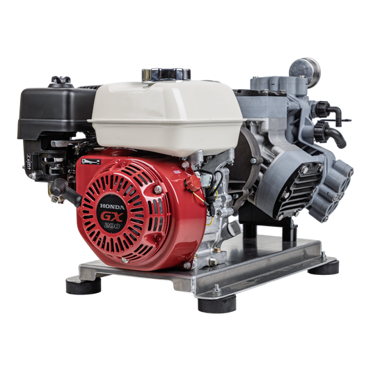 300 PSI 11 GPM Gas Direct Drive Commercial Mobile Soft Wash System