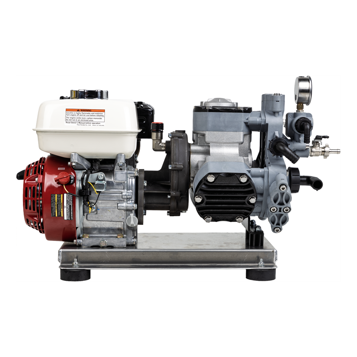 300 PSI 11 GPM Gas Direct Drive Commercial Mobile Soft Wash System