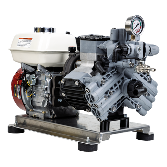 300 PSI 11 GPM Gas Direct Drive Commercial Mobile Soft Wash System