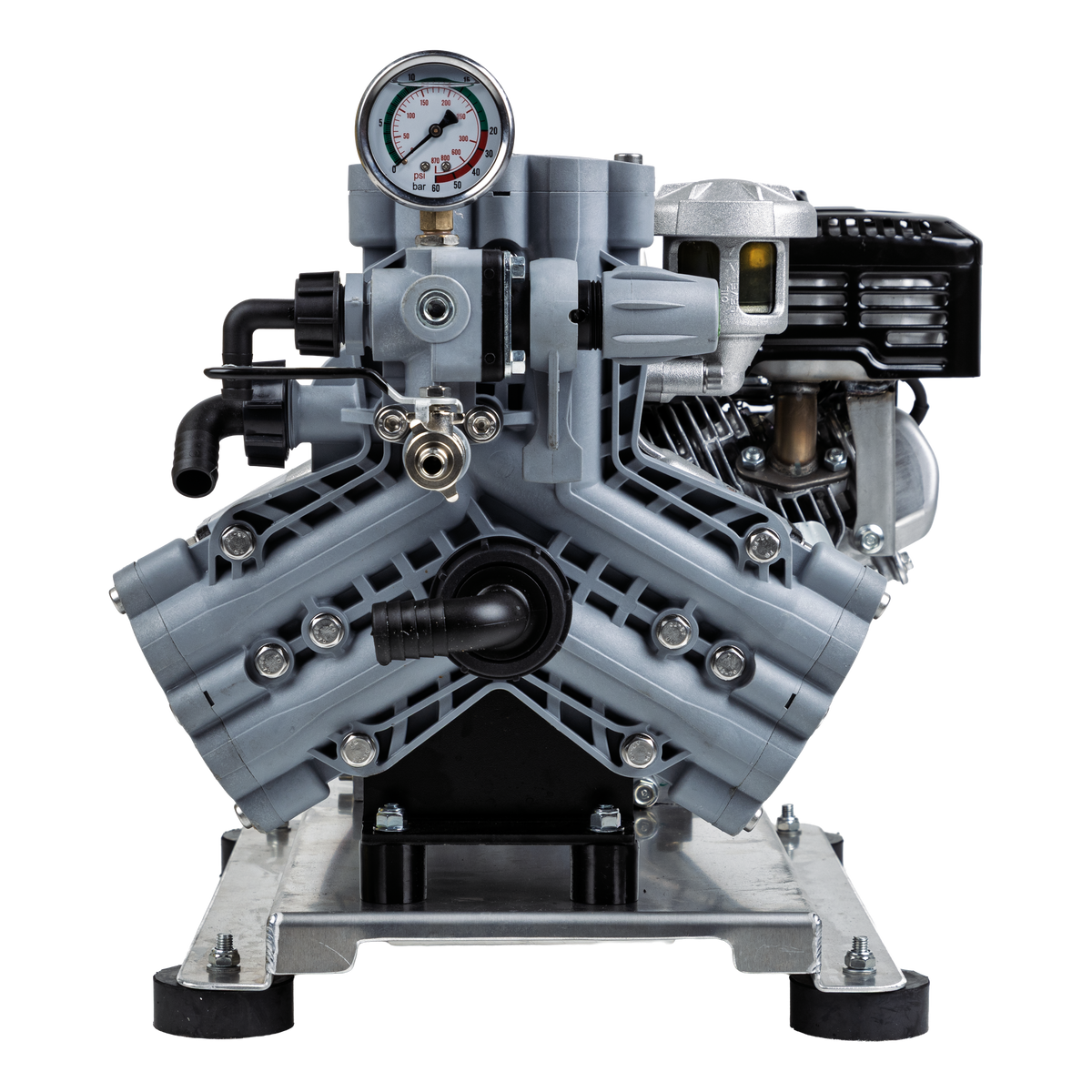 300 PSI 11 GPM Gas Direct Drive Commercial Mobile Soft Wash System