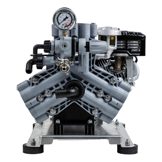 300 PSI 11 GPM Gas Direct Drive Commercial Mobile Soft Wash System