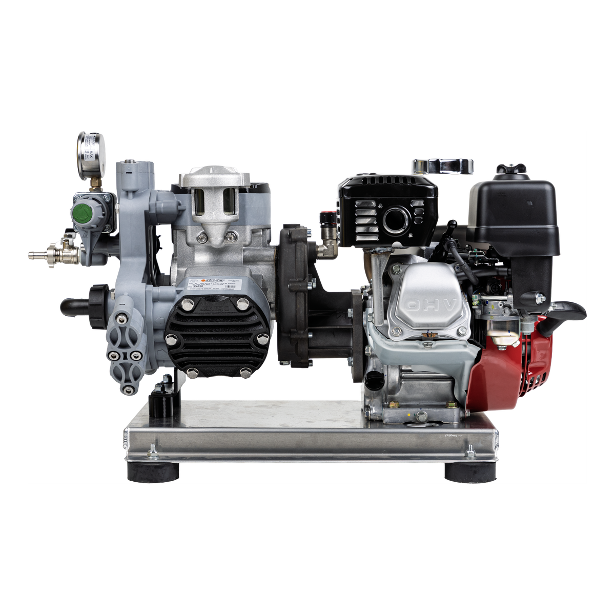 300 PSI 11 GPM Gas Direct Drive Commercial Mobile Soft Wash System