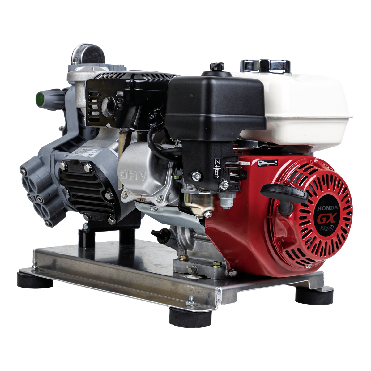 300 PSI 11 GPM Gas Direct Drive Commercial Mobile Soft Wash System