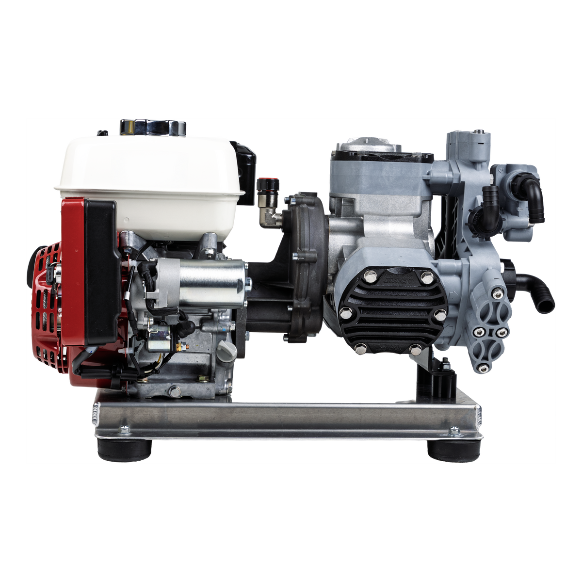 300 PSI 11 GPM Gas Direct Drive Commercial Mobile Soft Wash System with Electric Start