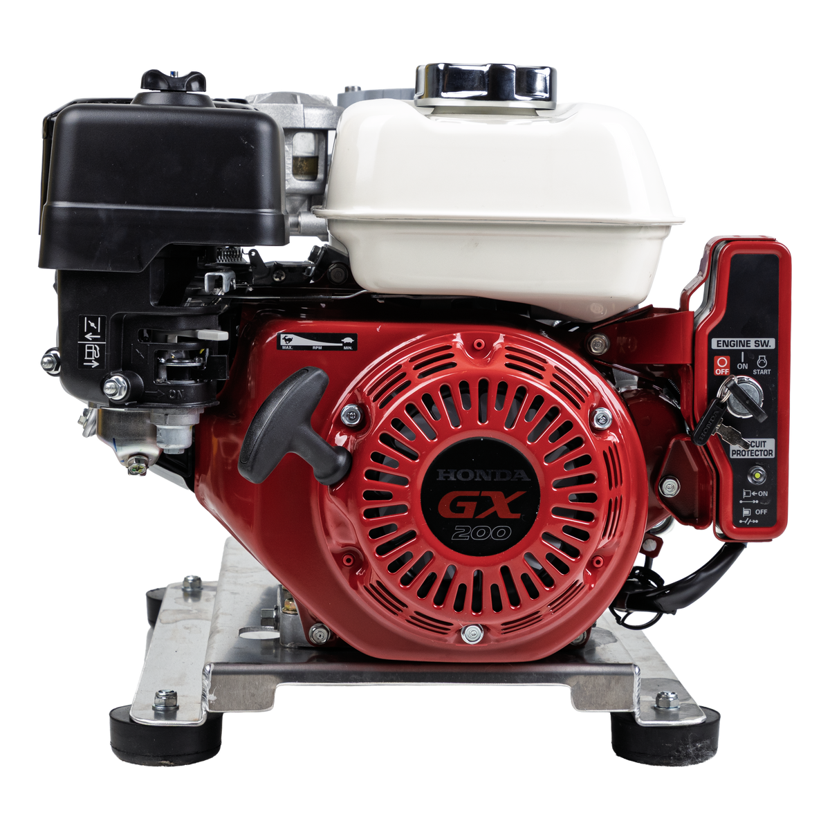 300 PSI 11 GPM Gas Direct Drive Commercial Mobile Soft Wash System with Electric Start