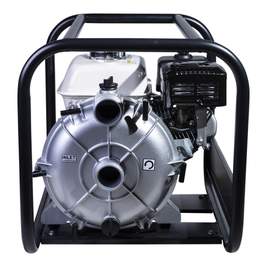 2" Semi Trash Pump 158 GPM 33 PSI with Honda GX200 Engine