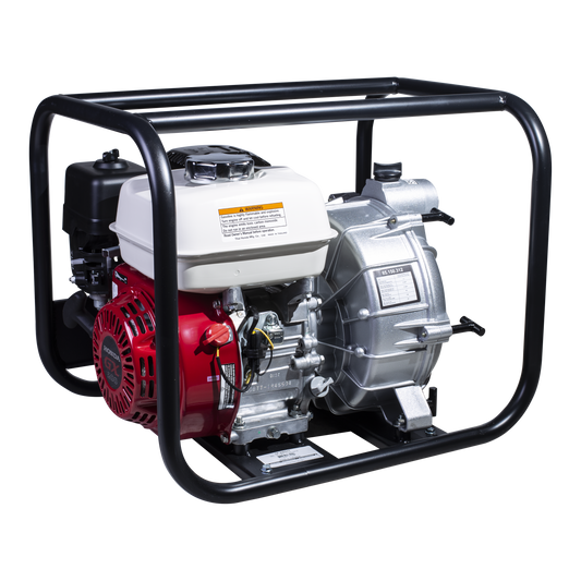 2" Semi Trash Pump 158 GPM 33 PSI with Honda GX200 Engine