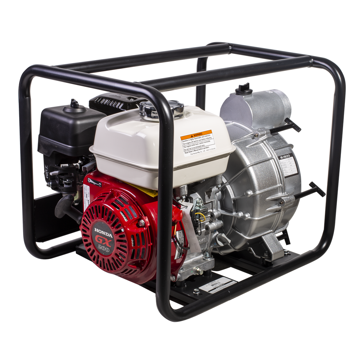 3" Semi Trash Pump 264 GPM 36 PSI with Honda GX200 Engine