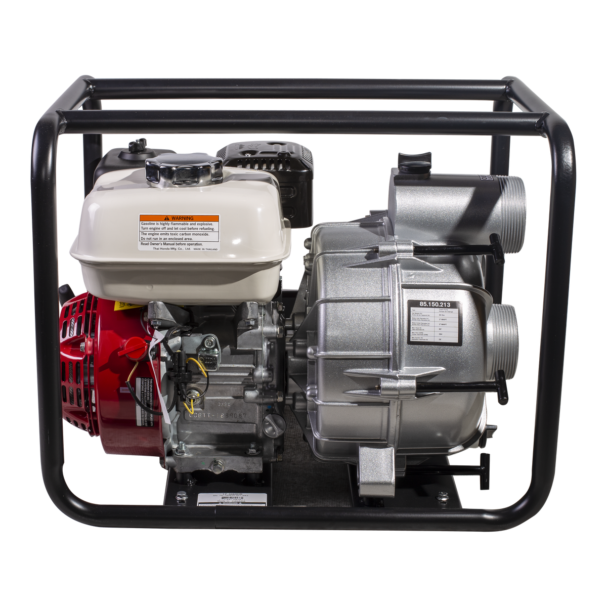 3" Semi Trash Pump 264 GPM 36 PSI with Honda GX200 Engine