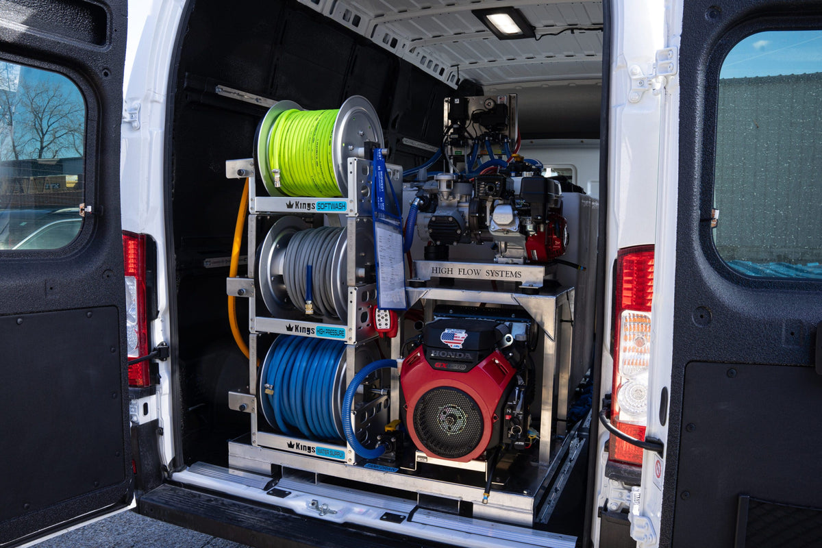 Core Van Skid for Drone Washing