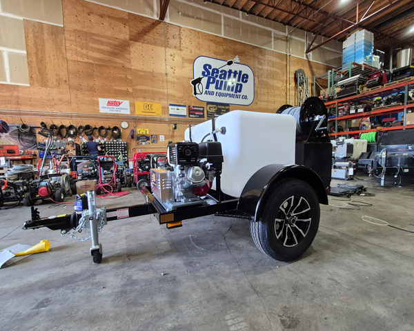 Custom Built Pressure Washer Trailer