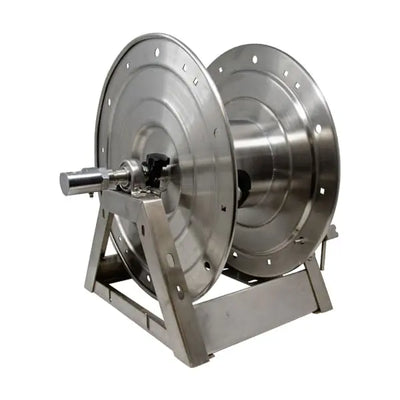 DHRA-SS Series Stainless Steel Manual Crank Industrial Hose Reel – 5000 PSI