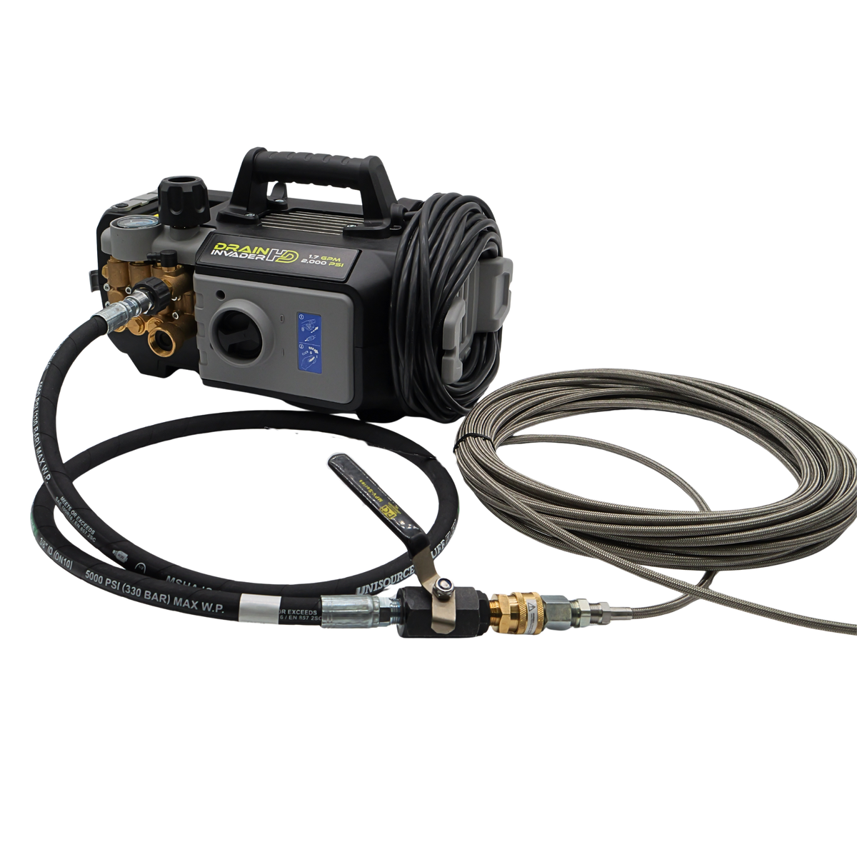Drain Invader HD Portable Electric Jetter
