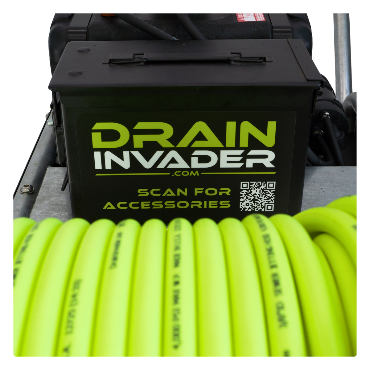 Drain Invader PRO 3005 Honda Hydro Jetter 3000 PSI 5 GPM 389cc Battery