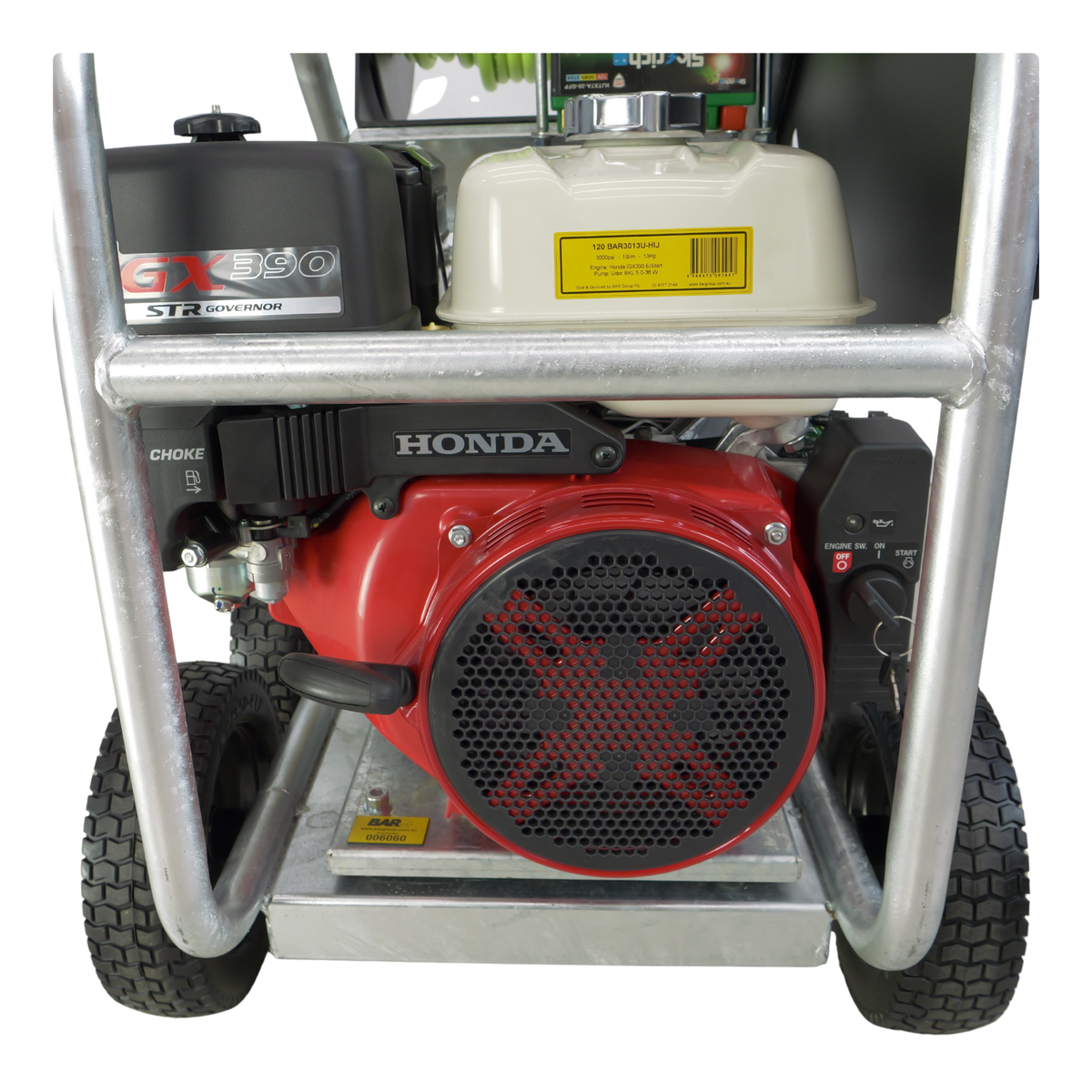 Drain Invader PRO 3005 Honda Hydro Jetter 3000 PSI 5 GPM 389cc Ripcord 