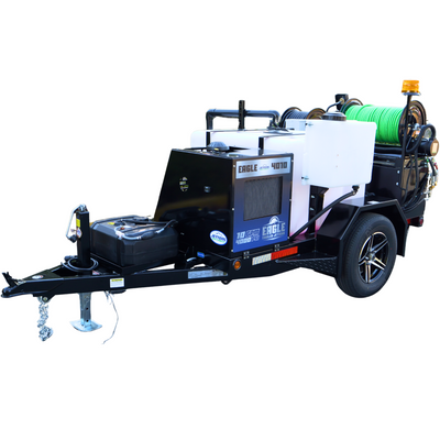 EAGLE 200 Trailer Jetters, 10-12 GPM | 3000 - 4000 PSI