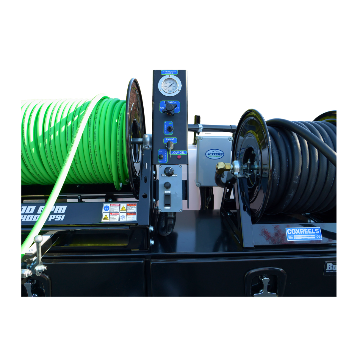 EAGLE 200 Trailer Jetters, 10-12 GPM | 3000 - 4000 PSI