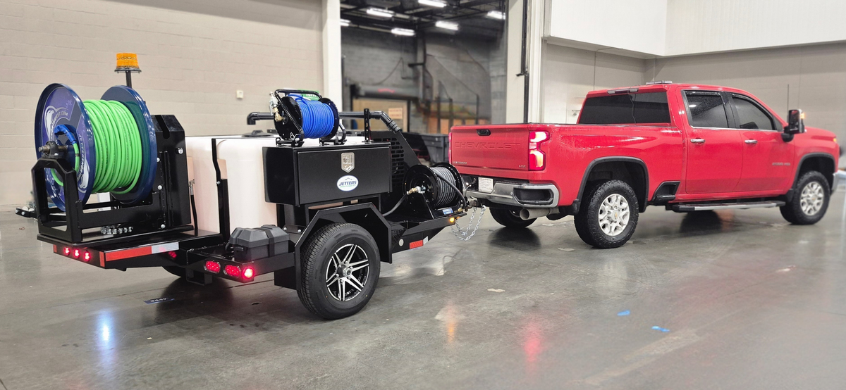 EAGLE 300 Trailer Jetter, 20 GPM | 4000 PSI