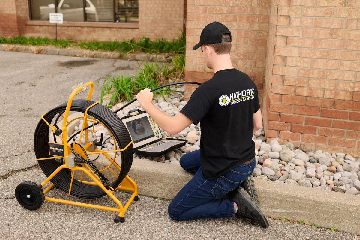 Hathorn® H7 Sewer Inspection Camera System with Monitor