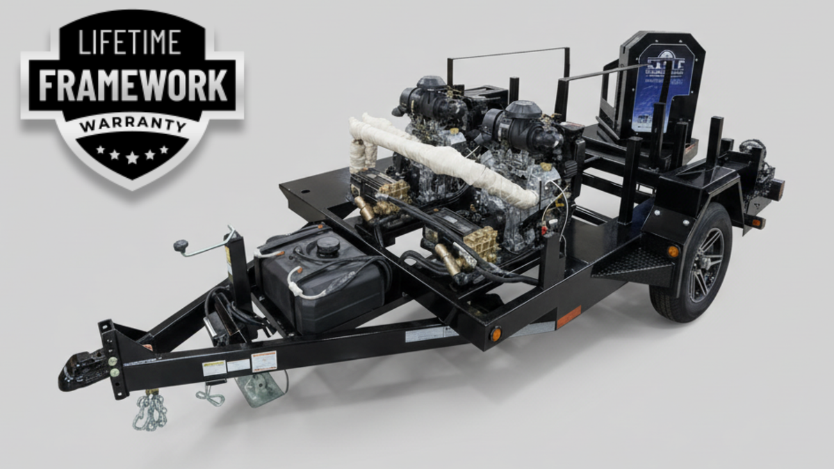 EAGLE 300 Trailer Jetter, 20 GPM | 4000 PSI
