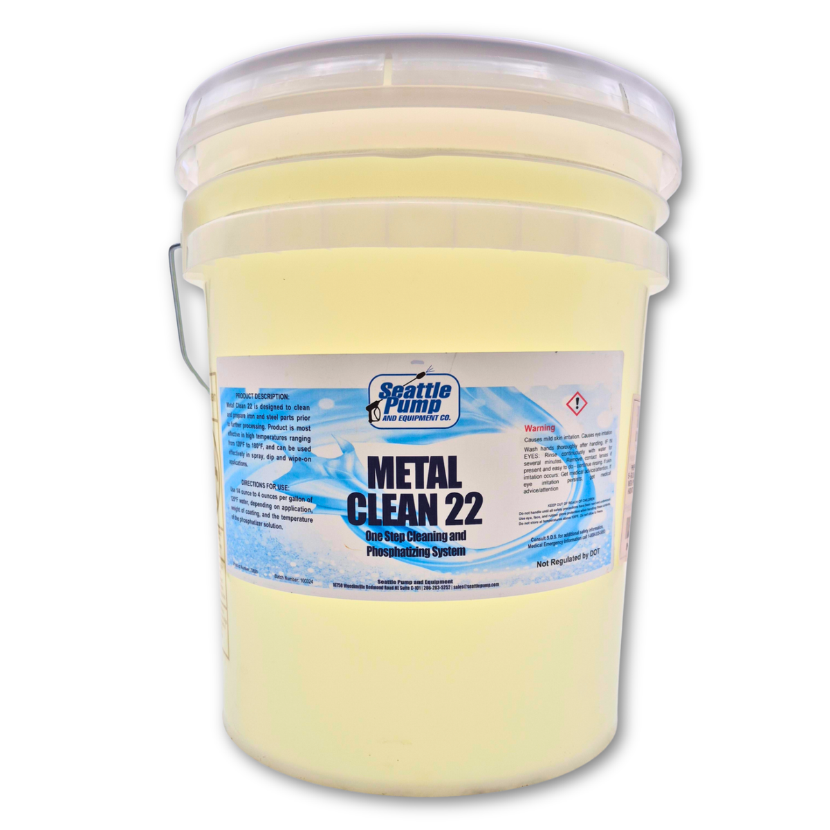 Metal Clean 22 On Step Cleaning and Phosphatizing System for Pressure Washer Cleaning