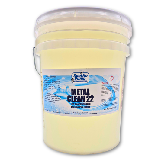 Metal Clean 22 On Step Cleaning and Phosphatizing System for Pressure Washer Cleaning