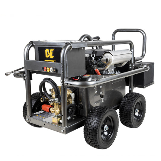 5000PSI 5.0GPM Cold Water Gas Belt Drive Pressure Washer Honda GX690 & Comet Triplex Pump Roll Cage