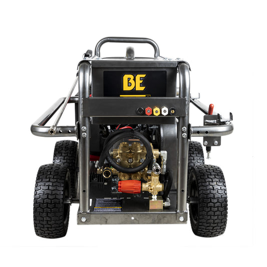 5000PSI 5.0GPM Cold Water Gas Belt Drive Pressure Washer Honda GX690 & Comet Triplex Pump Roll Cage