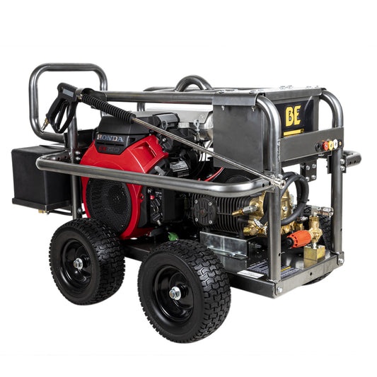5000PSI 5.0GPM Cold Water Gas Belt Drive Pressure Washer Honda GX690 & Comet Triplex Pump Roll Cage
