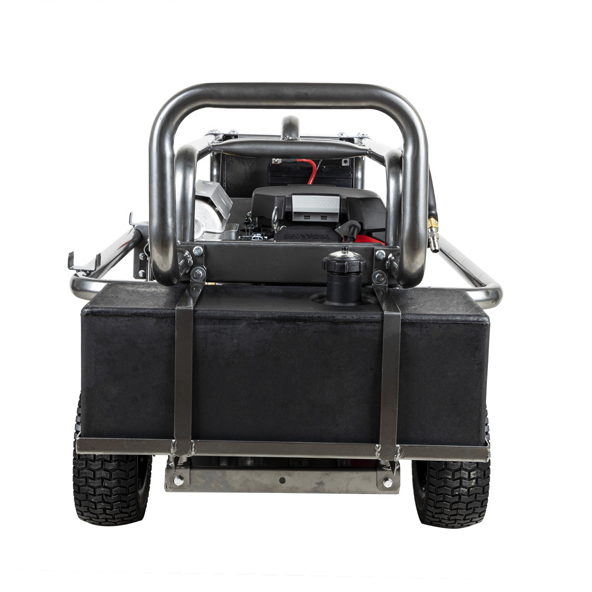 5000PSI 5.0GPM Cold Water Gas Belt Drive Pressure Washer Honda GX690 & Comet Triplex Pump Roll Cage