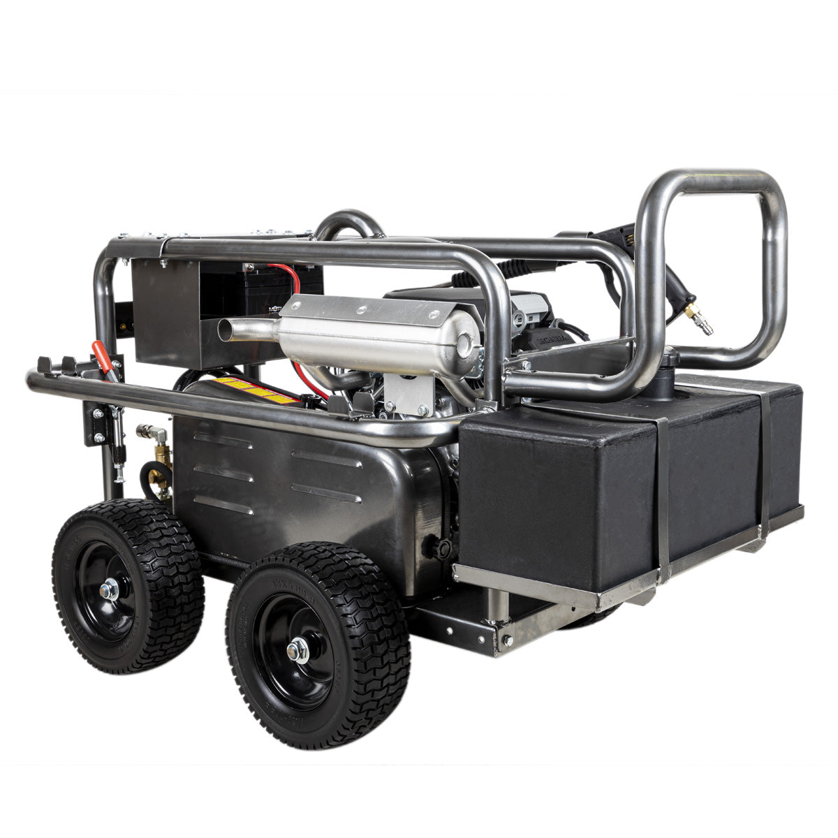 5000PSI 5.0GPM Cold Water Gas Belt Drive Pressure Washer Honda GX690 & Comet Triplex Pump Roll Cage