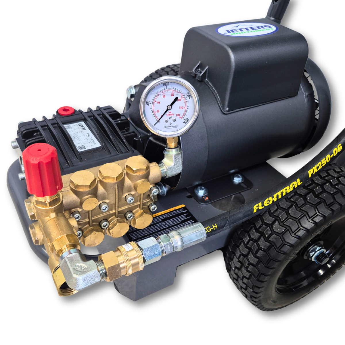 LIGHTNING Portable Electric Sewer Jetters, 1.4 GPM | 1500 PSI