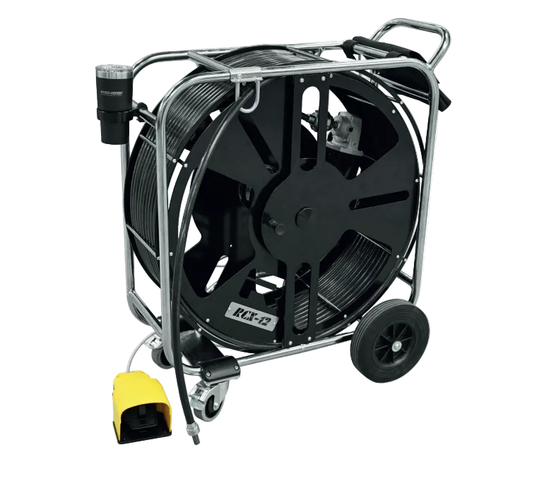 Renssi RCX-12-110 110V Flex-Shaft Cleaning Machine