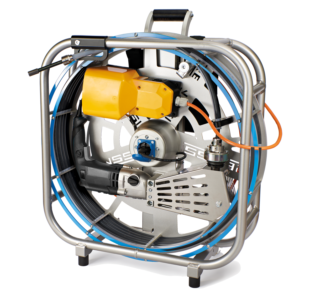 Renssi RCM-8-X 110V Flex-Shaft Cleaning Machine – 5/16" Cable, 50'