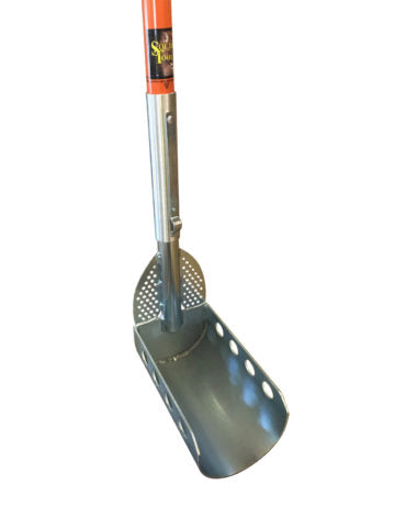 Scoopa Screen with Threaded End for Fiberglass Poles