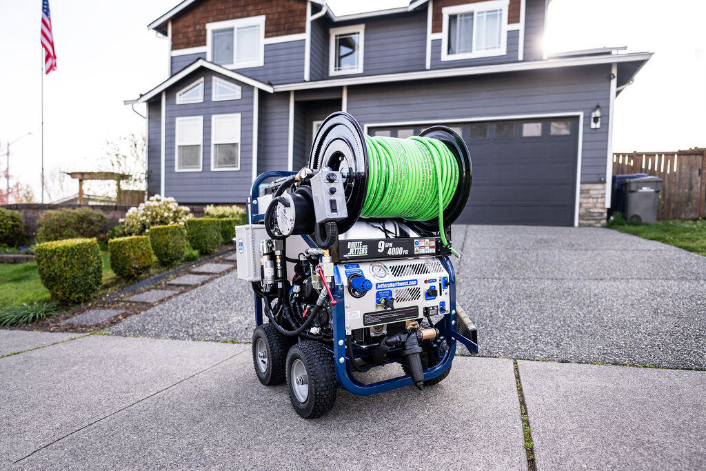 BRUTE Portable Cart Jetters, 9-12 GPM | 3000-4000 PSI