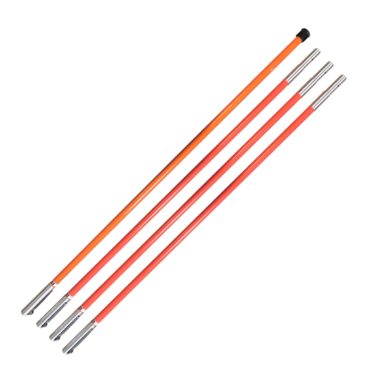 Standard Weight Orange Fiberglass Poles