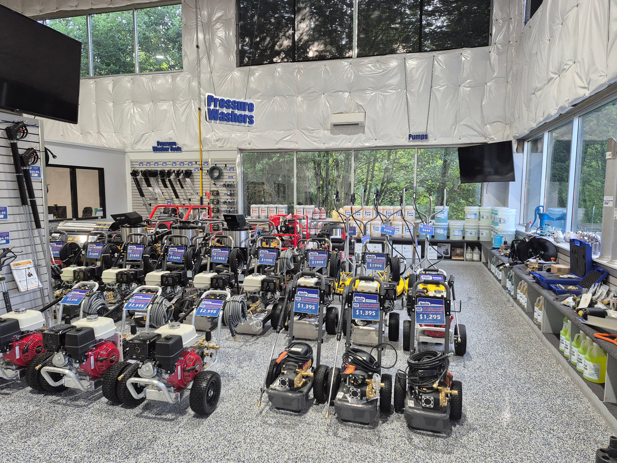 Seattle Pump & Equipment's Woodinville Showroom Floor